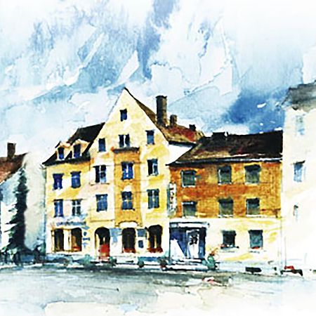 Hotel Augsburg Goldener Falke Dış mekan fotoğraf